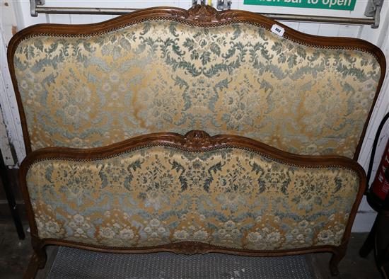 French upholstered bed